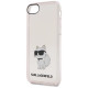 Karl Lagerfeld KLHCI8HNCHTCP iPhone 7/8/ SE 2020 / SE 2022 pink/pink hardcase Ikonik Choupette