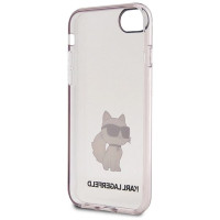 Karl Lagerfeld KLHCI8HNCHTCP iPhone 7/8/ SE 2020 / SE 2022 pink/pink hardcase Ikonik Choupette