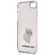 Karl Lagerfeld KLHCI8HNCHTCP iPhone 7/8/ SE 2020 / SE 2022 pink/pink hardcase Ikonik Choupette
