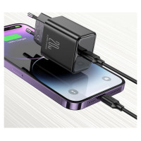 Joyroom USB C 20W PD Joyroom JR-TCF06 charger - black