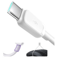 Joyroom Multi-Color Series A14 USB-A / USB-C 3A Cable 1.2m - White