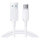 Joyroom Multi-Color Series A14 USB-A / USB-C 3A Cable 1.2m - White