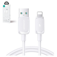 Joyroom Multi-Color Series A14 Lightning / USB-A 2.4A 1.2 m cable - white