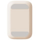 Baseus Adjustable phone stand with mirror Baseus Seashell Series - beige
