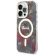 Guess GUHMP14LHCFWSA iPhone 14 Pro 6.1" green/khaki hardcase Flower MagSafe