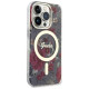 Guess GUHMP14LHCFWSA iPhone 14 Pro 6.1" green/khaki hardcase Flower MagSafe