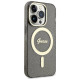 Guess GUHMP14LHCMCGK iPhone 14 Pro 6.1" black/black hardcase Glitter Gold MagSafe
