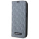 Karl Lagerfeld KLBKP14XSAKLHPG iPhone 14 Pro Max 6.7" bookcase silver/silver Saffiano Monogram