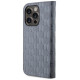 Karl Lagerfeld KLBKP14XSAKLHPG iPhone 14 Pro Max 6.7" bookcase silver/silver Saffiano Monogram