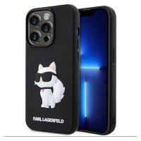 Karl Lagerfeld KLHCP14L3DRKHNK iPhone 14 Pro 6.1" black/black hardcase Rubber Choupette 3D