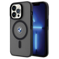 BMW Case BMW BMHMP14LDSLK iPhone 14 Pro 6.1" black/black hardcase Signature MagSafe