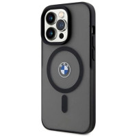 BMW Case BMW BMHMP14LDSLK iPhone 14 Pro 6.1" black/black hardcase Signature MagSafe