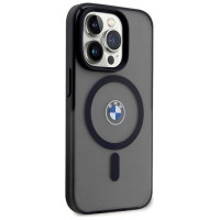 BMW Case BMW BMHMP14LDSLK iPhone 14 Pro 6.1" black/black hardcase Signature MagSafe