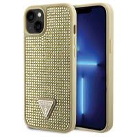 Guess GUHCP14SHDGTPD iPhone 14 6.1" gold/gold hardcase Rhinestone Triangle