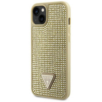 Guess GUHCP14SHDGTPD iPhone 14 6.1" gold/gold hardcase Rhinestone Triangle