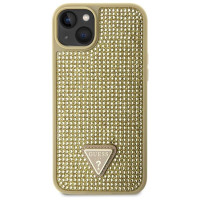 Guess GUHCP14SHDGTPD iPhone 14 6.1" gold/gold hardcase Rhinestone Triangle