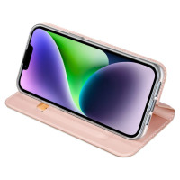 Dux Ducis Skin Pro Wallet Case for iPhone 15 Plus - Pink