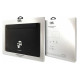 Karl Lagerfeld Saffiano Karl&Choupette case for a 16" laptop - black