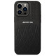 Mercedes AMG AMHMP14XOSDBK iPhone 14 Pro Max 6.7" black/black hardcase Leather Curved Lines MagSafe