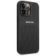 Mercedes AMG AMHMP14XOSDBK iPhone 14 Pro Max 6.7" black/black hardcase Leather Curved Lines MagSafe