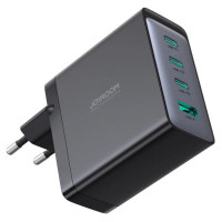 Joyroom JR-TCG04EU 100W GaN charger 3x USB-C USB-A + USB-C / USB-C cable 100W - black