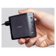 Joyroom JR-TCG04EU 100W GaN charger 3x USB-C USB-A + USB-C / USB-C cable 100W - black