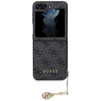 Guess 4G Charms Collection case for Samsung Galaxy Z Flip 5 - gray