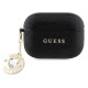 Guess GUAP2PGEHCDK case for AirPods Pro 2 cover - black Fixed Glitter Heart Diamond Charm