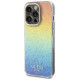 Guess IML Faceted Mirror Disco Iridescent case for iPhone 15 Pro - multicolored