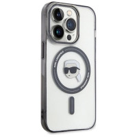 Karl Lagerfeld KLHMP15LHKHNOTK case for iPhone 15 Pro - transparent