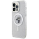 Karl Lagerfeld Karl&Choupette Glitter MagSafe case for iPhone 15 Pro Max - transparent