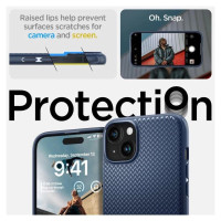 Spigen Mag Armor Case with MagSafe for iPhone 15 Plus - Blue