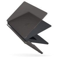 Uniq Claro MacBook Air 15" case (2023) - transparent-gray