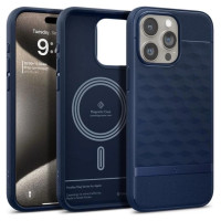 Spigen Caseology Parallax Mag Case with MagSafe for iPhone 15 Pro Max - Navy