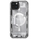 Spigen Ultra Hybrid Mag Case with MagSafe for iPhone 15 Plus - White (Zero One Pattern)