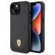 Ferrari FEHMP15SPTEK iPhone 15 6.1" black/black hardcase Carbon Metal Logo MagSafe