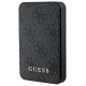 Guess Powerbank 15W GUPB5LP4GEGK 5000mAh black/black 4G Leather Metal Logo