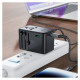 Acefast Z1 GaN 75W PD travel charger adapter 3x USB-C 2x USB-A - black