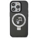 Karl Lagerfeld KLHMP13LHMRSKCK iPhone 13 Pro 6.1" black/black hardcase Ring Stand Karl&Choupette MagSafe