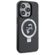 Karl Lagerfeld KLHMP13LHMRSKCK iPhone 13 Pro 6.1" black/black hardcase Ring Stand Karl&Choupette MagSafe