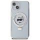 Karl Lagerfeld KLHMP15SHMRSCHH iPhone 15 6.1" white/white hardcase Ring Stand Choupette Head MagSafe