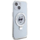 Karl Lagerfeld KLHMP15SHMRSCHH iPhone 15 6.1" white/white hardcase Ring Stand Choupette Head MagSafe