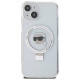 Karl Lagerfeld KLHMP15SHMRSKHH iPhone 15 6.1" white/white hardcase Ring Stand Karl Head MagSafe