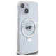 Karl Lagerfeld KLHMP15SHMRSKHH iPhone 15 6.1" white/white hardcase Ring Stand Karl Head MagSafe