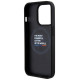 BMW Quilted Tricolor MagSafe case for iPhone 15 Pro - black