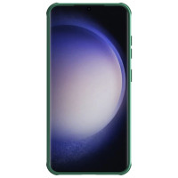 Nillkin CamShield Pro armored case with camera cover for Samsung Galaxy S24+ - green