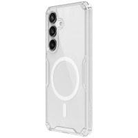 Nillkin Nature Pro armored case with a magnetic ring for Samsung Galaxy S24+ - white