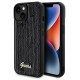 Guess Sequin Script Metal case for iPhone 14 / 15 / 13 - black