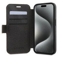 Guess 4G Metal Logo case for iPhone 15 Pro - brown