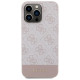 Guess 4G Stripe Collection case for iPhone 14 Pro - pink